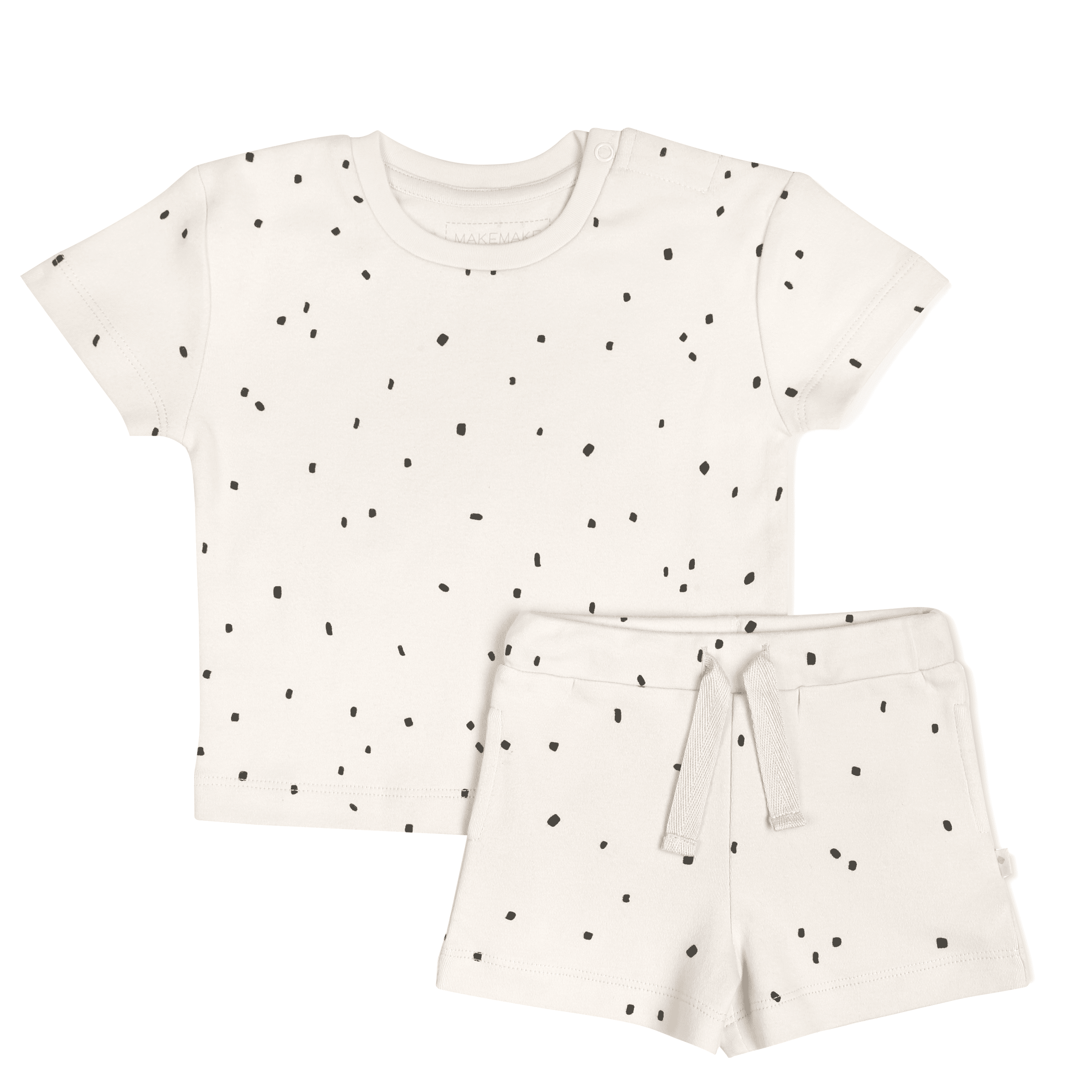 Organic Tee And Shorts Set – Pixie Dots