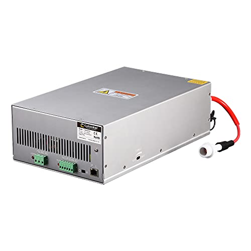 Cloudray 150W CO2 Power Supply 110V with LED Current Meter for CO2 Laser Tube Engraver Engraving Machine (T150 Upgrade)