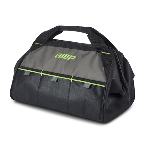 AWP 15 Inch Tool Bag with Apex Handle Design, Compact Size, Water-Resistant Construction