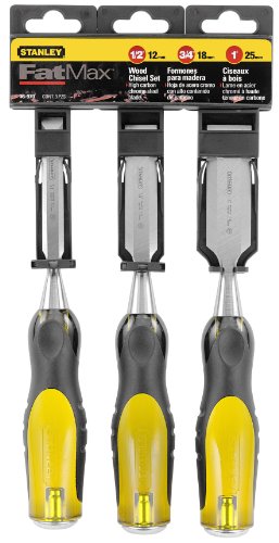 Stanley 16-268 FatMax Wood Chisel Set, 3-Piece