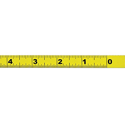 Self Adhesive Measuring Tape Right to Left – Peel and Stick Ruler Tape for Workbench, Woodworking, & More – Sticky Steel Tape Measure – High-Accuracy