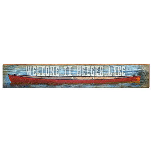 Welcome to Hebgen Lake Montana Home Decor Art Print on Real Wood Each