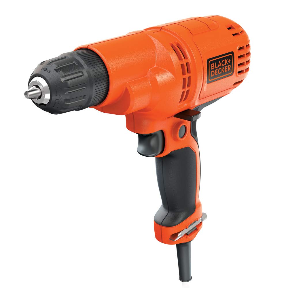 BLACK+DECKER Corded Variable Speeds Drill, 5.5-Amp, 3/8-Inch (DR260C)