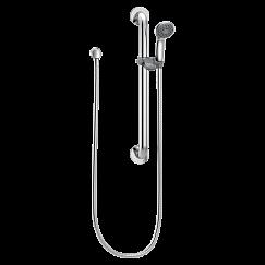 Moen 52224GBM15 Commercial Hand Shower with 24″ Slide Bar/Grab Bar in Classic Brushed Nickel