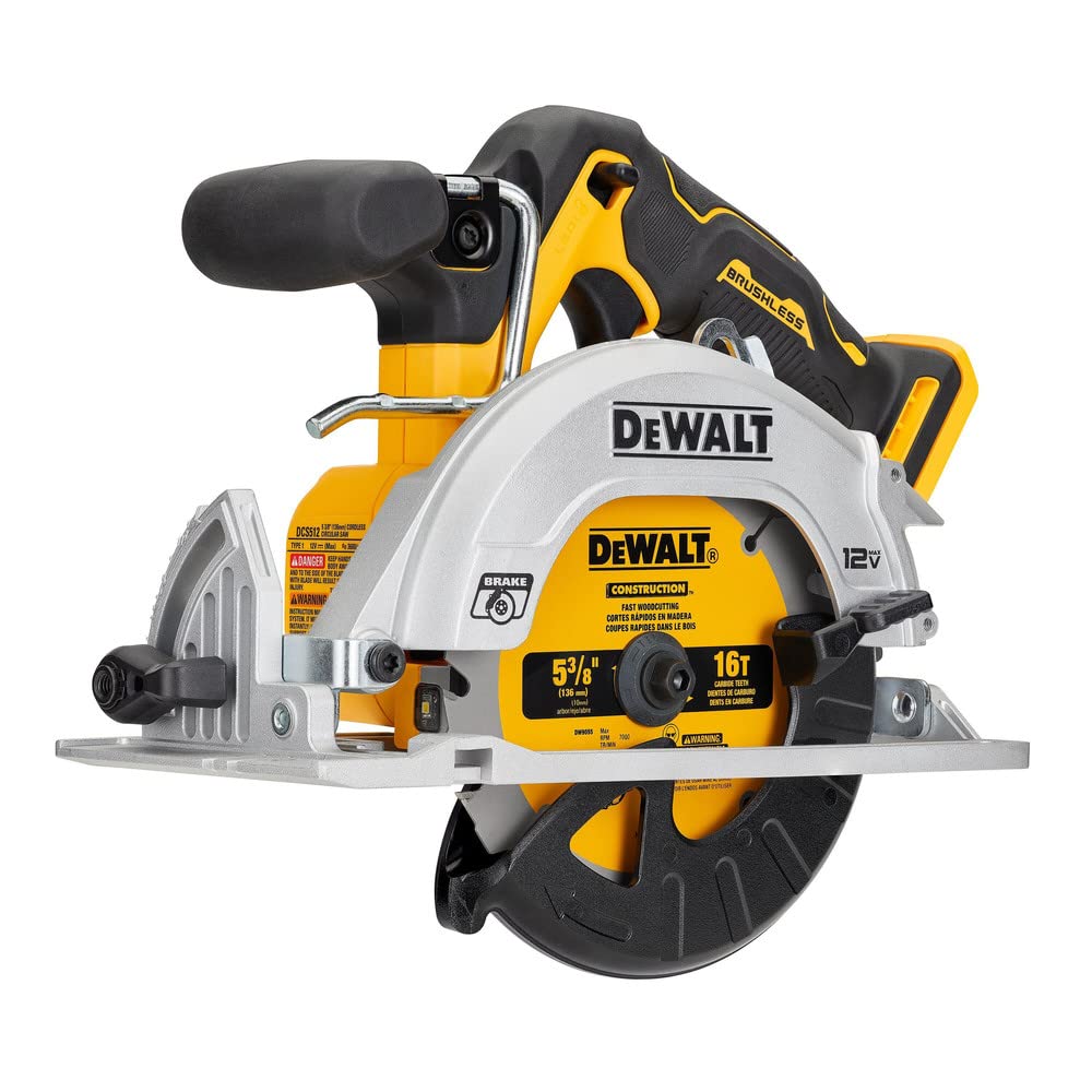 DEWALT DCS512J1 XTREME™ 12V MAX* 5-3/8 in. Brushless Cordless Circular Saw Kit