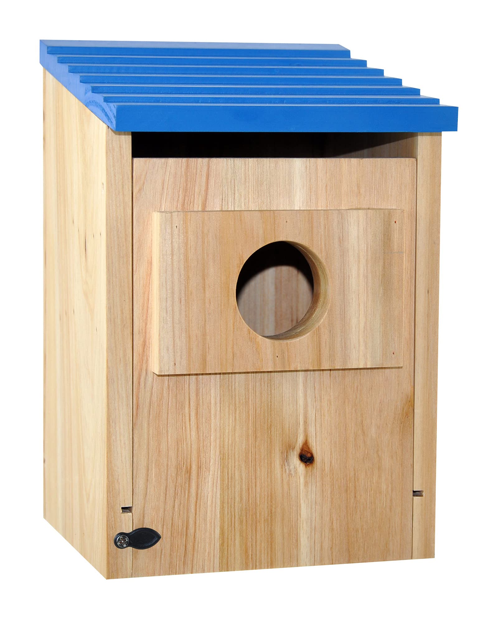 Spiretro Bird Houses Outside Finch Bluebird Cardinals, Weatherproof Cedar Wood Hanging Birdhouses Easy Cleaning, Air Vents, Fledgling Skerfs for