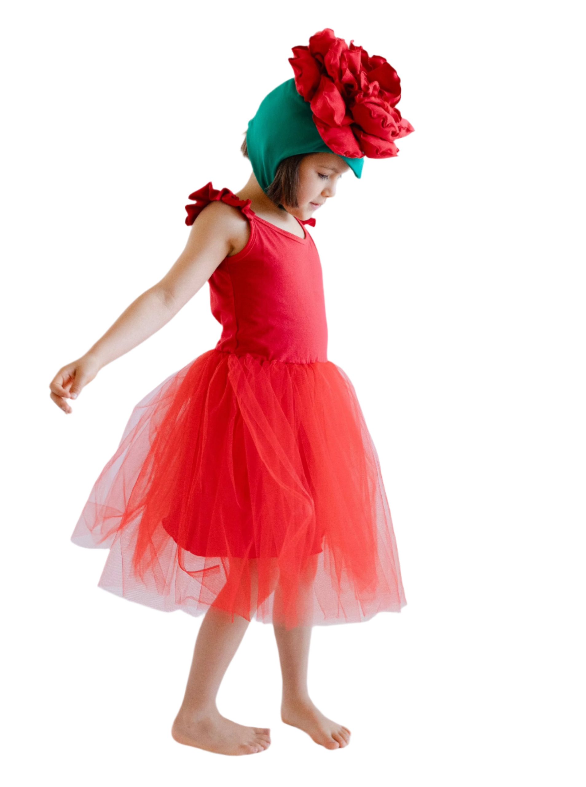 Rose Costume With Tutu