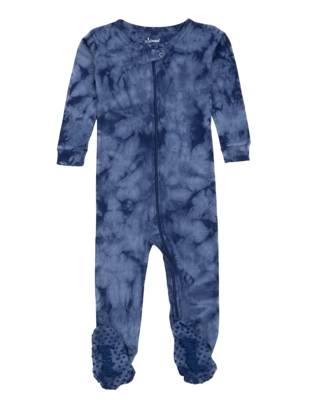 Baby Footed Mix Dye Cotton Pajamas