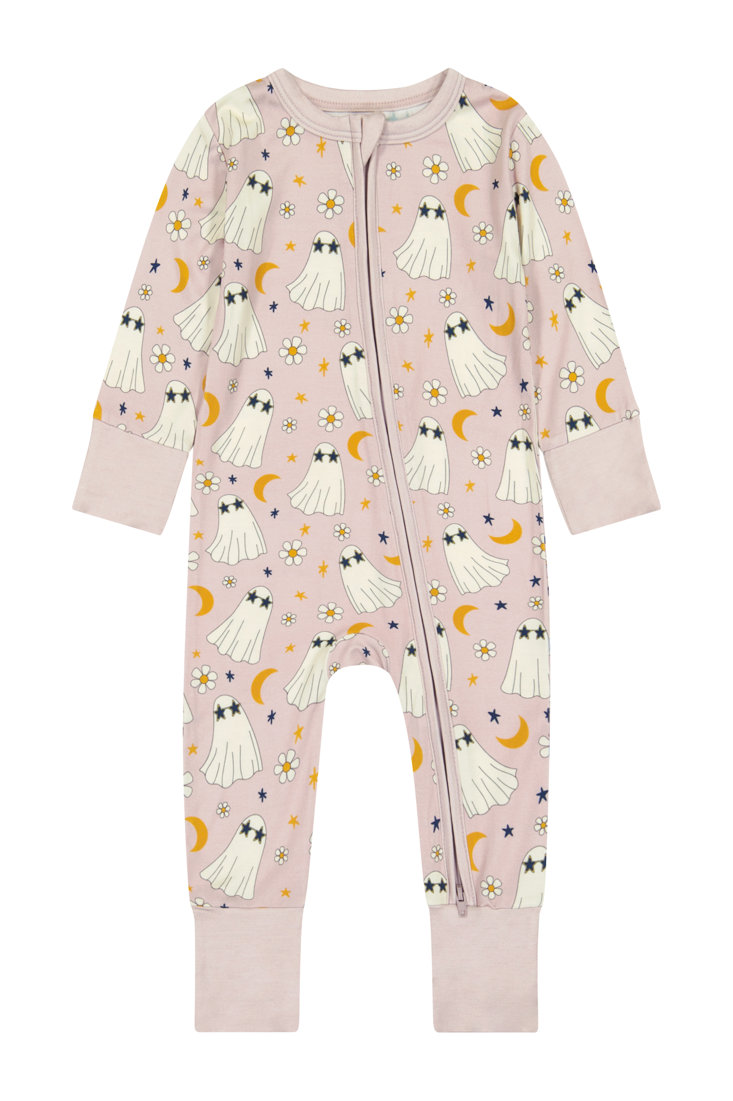 Bamboo One Piece Zip Pajama – Ghouls Just Want To Have Fun