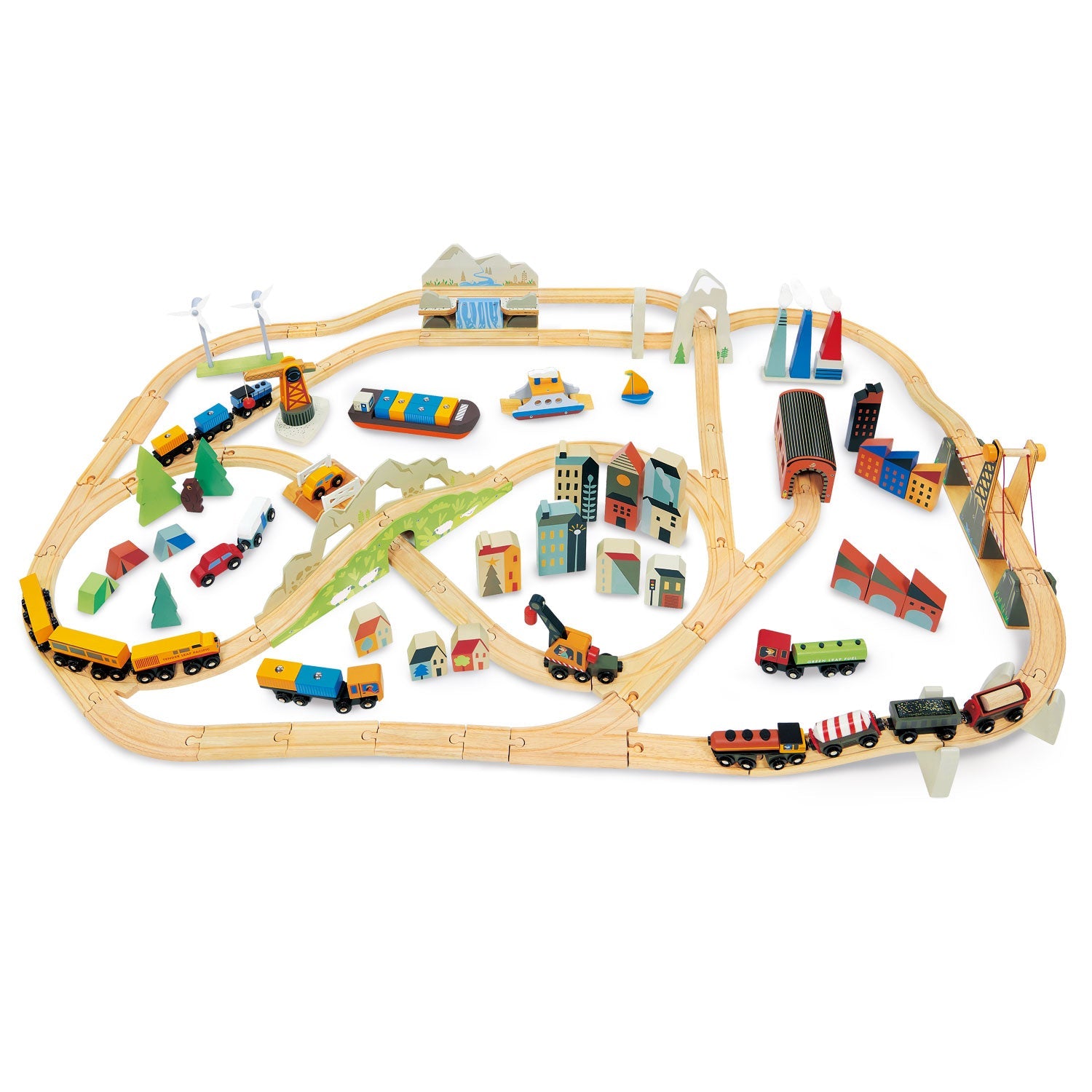 Mountain View Train Set