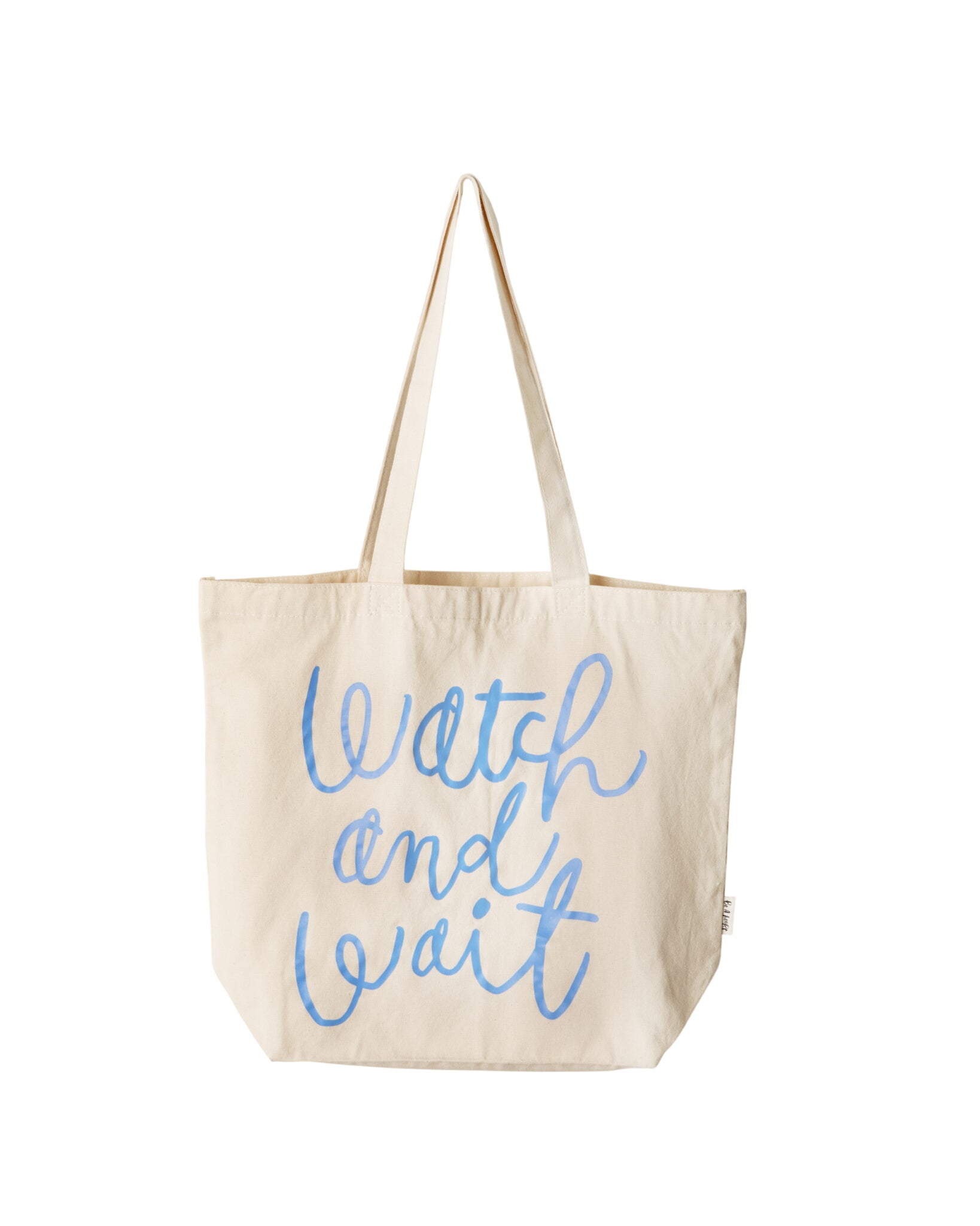 Watch And Wait Tote Bag