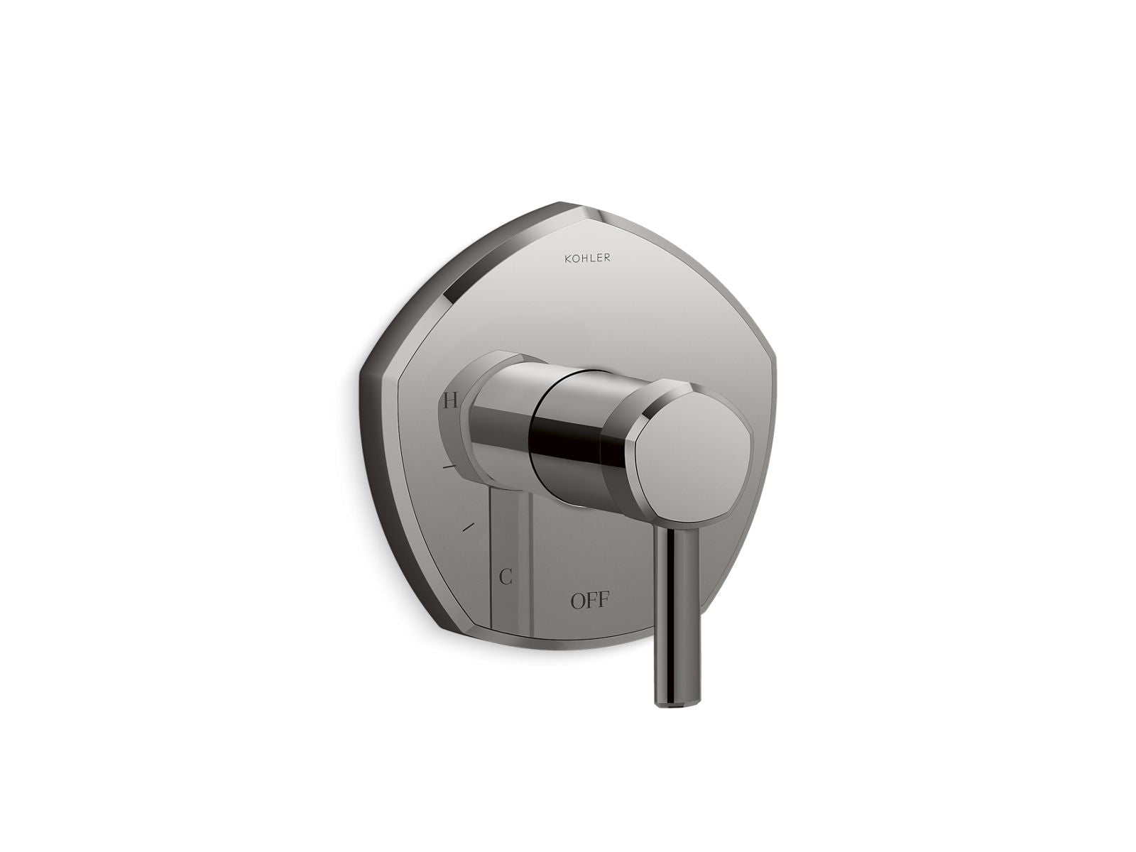 KOHLER K-TS27043-4-TT Occasion Rite-Temp Valve Trim With Lever Handle In Vibrant Titanium