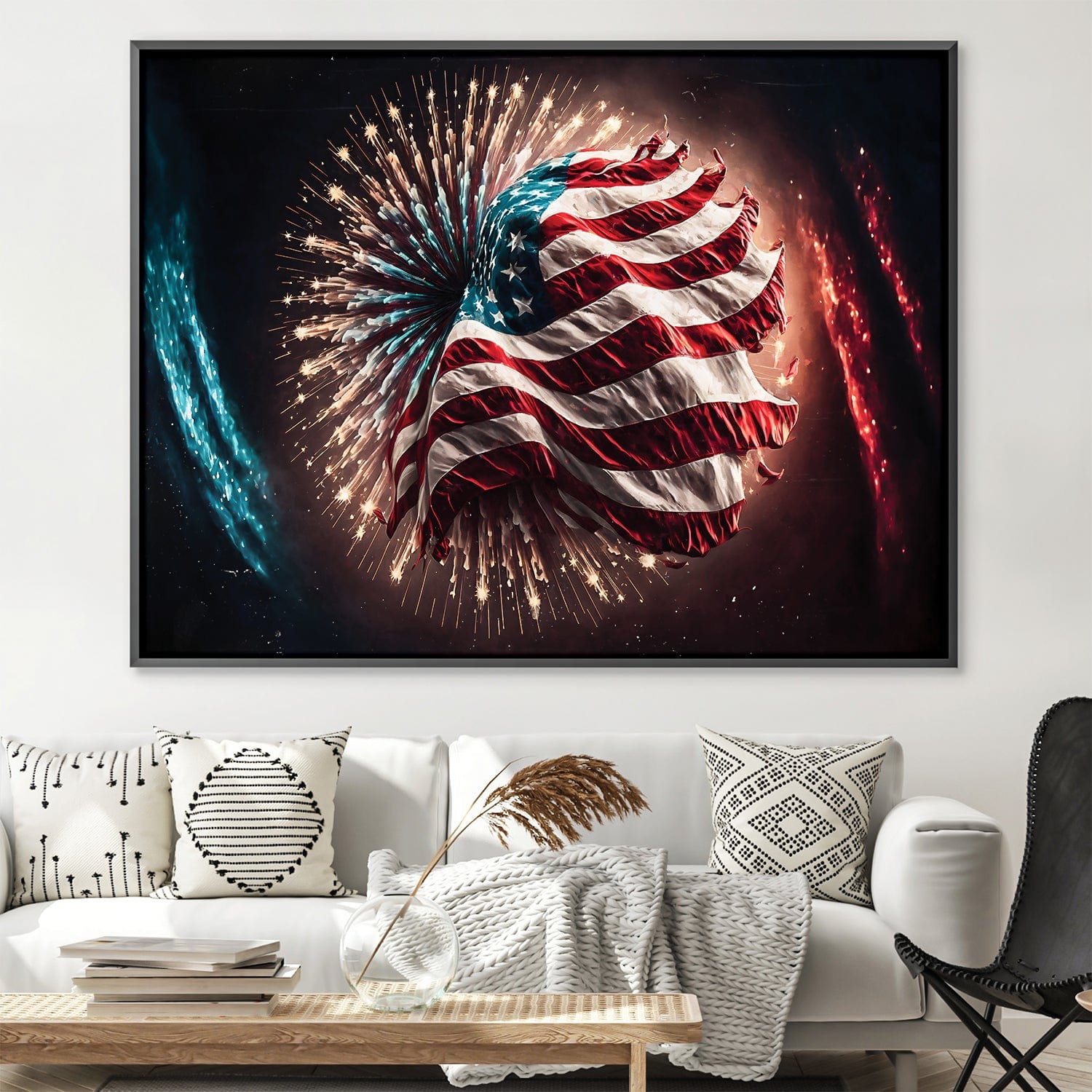 America’s Fireworks Canvas