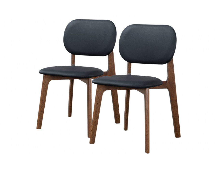 Ashcroft – Kelsey Leather Dining Chair (Set Of 2)