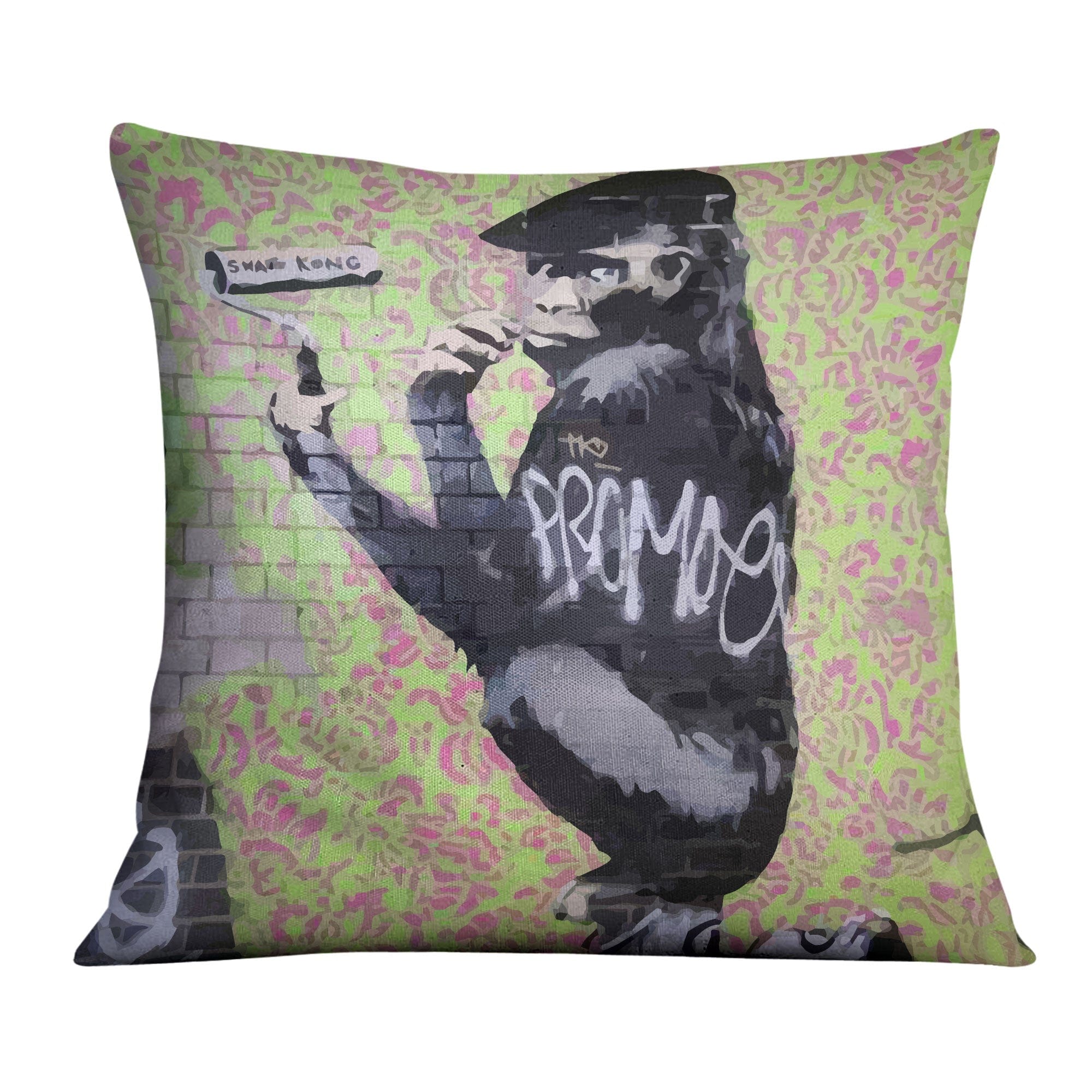 Banksy Gorilla Artist Cushion