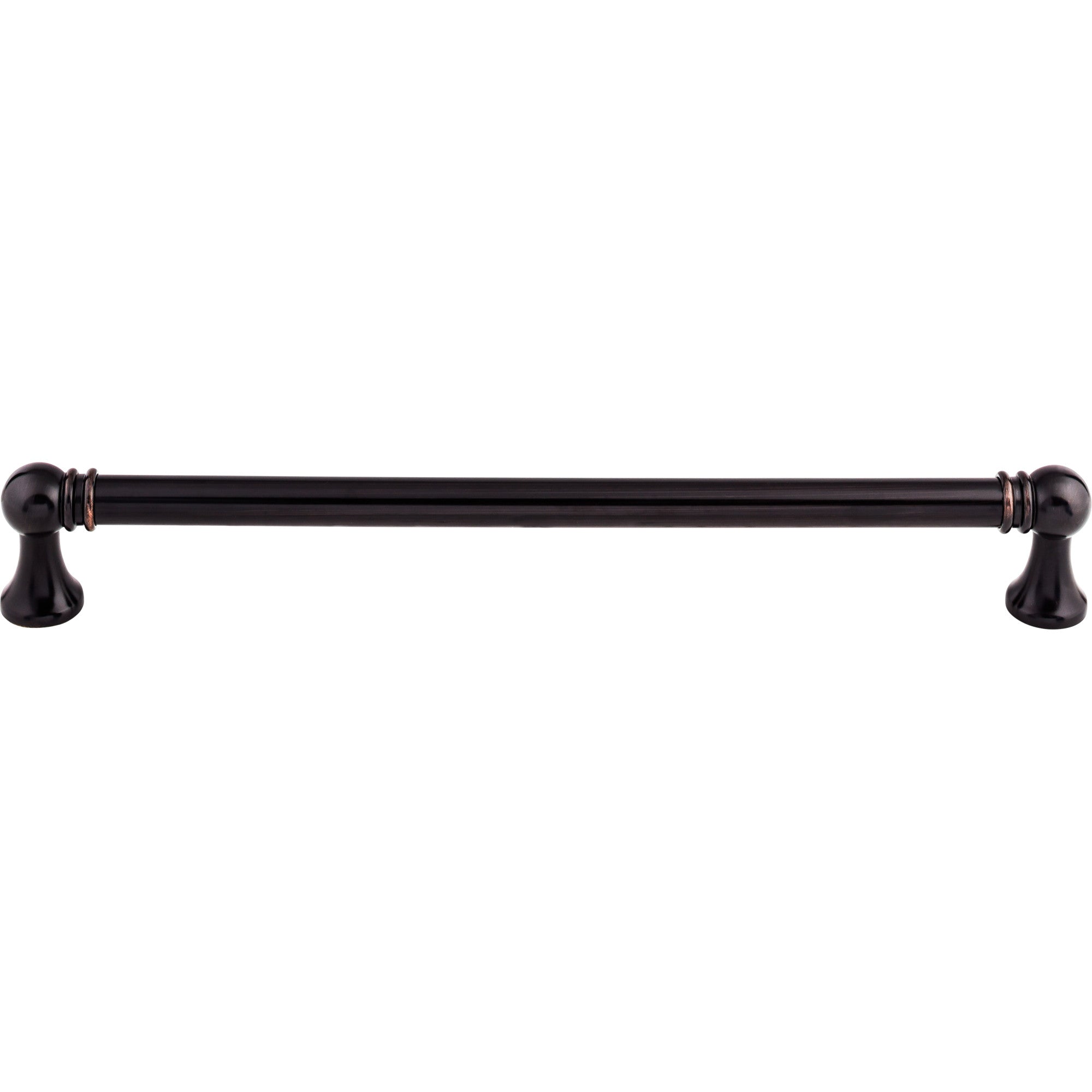 TOP KNOBS TK808TB Kara 12″ Center to Center Appliance Pull – Tuscan Bronze