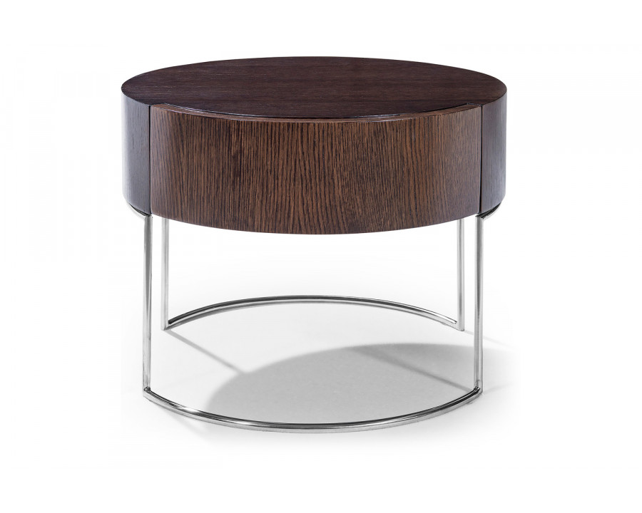 Bellini – Mint End Table in Brown Oak