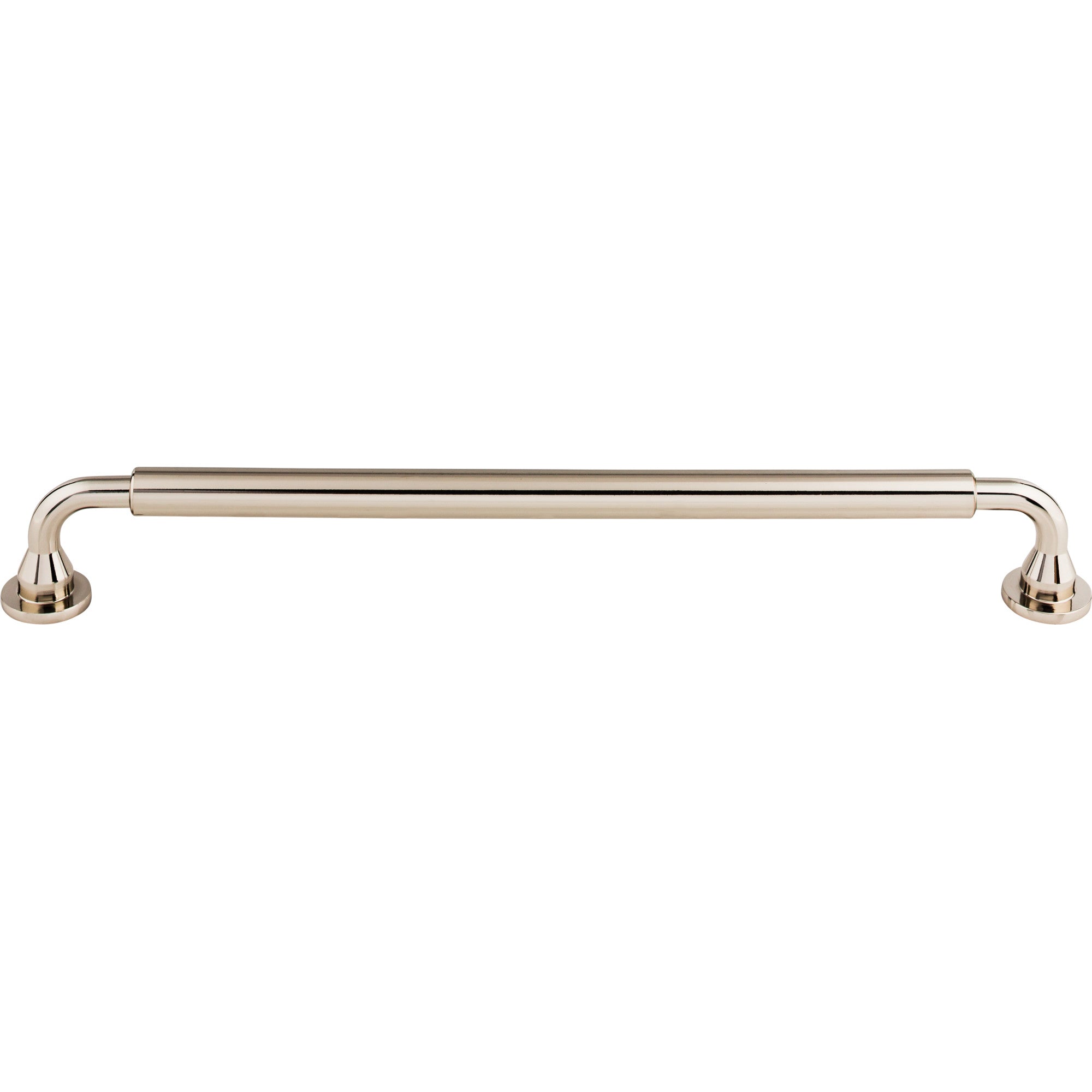 TOP KNOBS TK828PN Lily 12″ Center to Center Appliance Pull – Polished Nickel