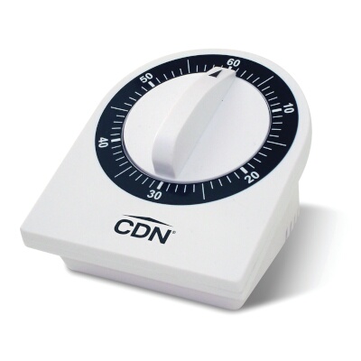 CDN MTM3 – White Mechanical Timer, 1 Hr by Min.