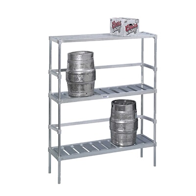 KAR42 Channel Manufacturing – Keg Storage Rack, 4 Keg Cap., 68 x 42 x 17in.