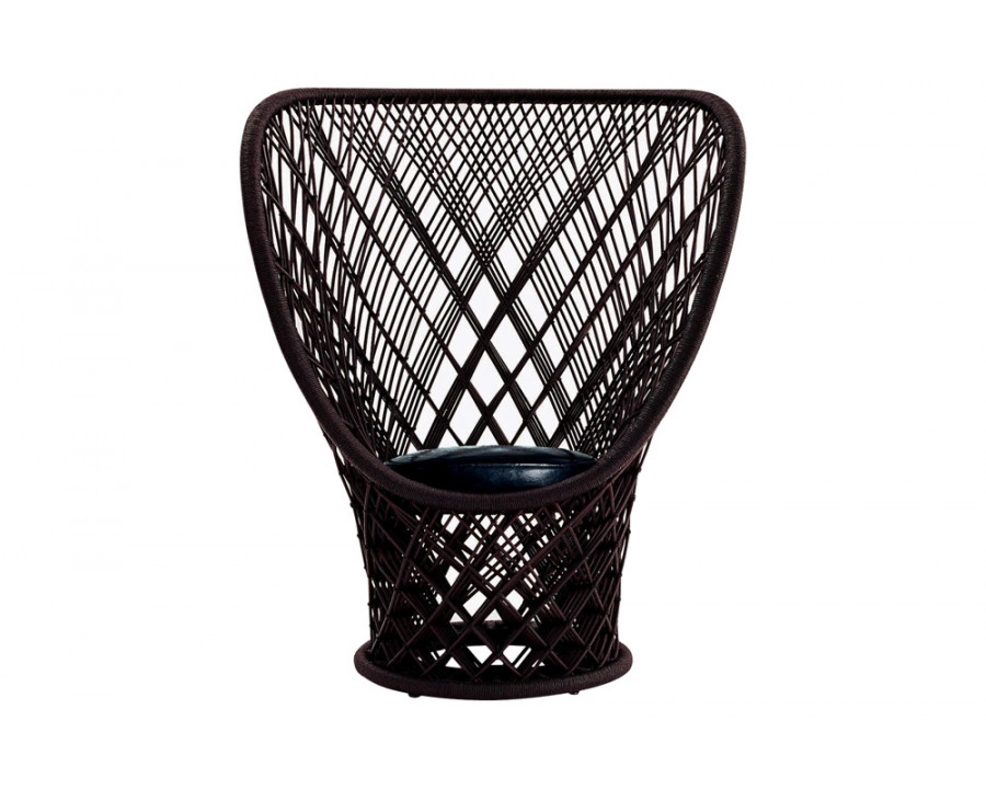 Driade – Pavo Real Outdoor Chair in Brown