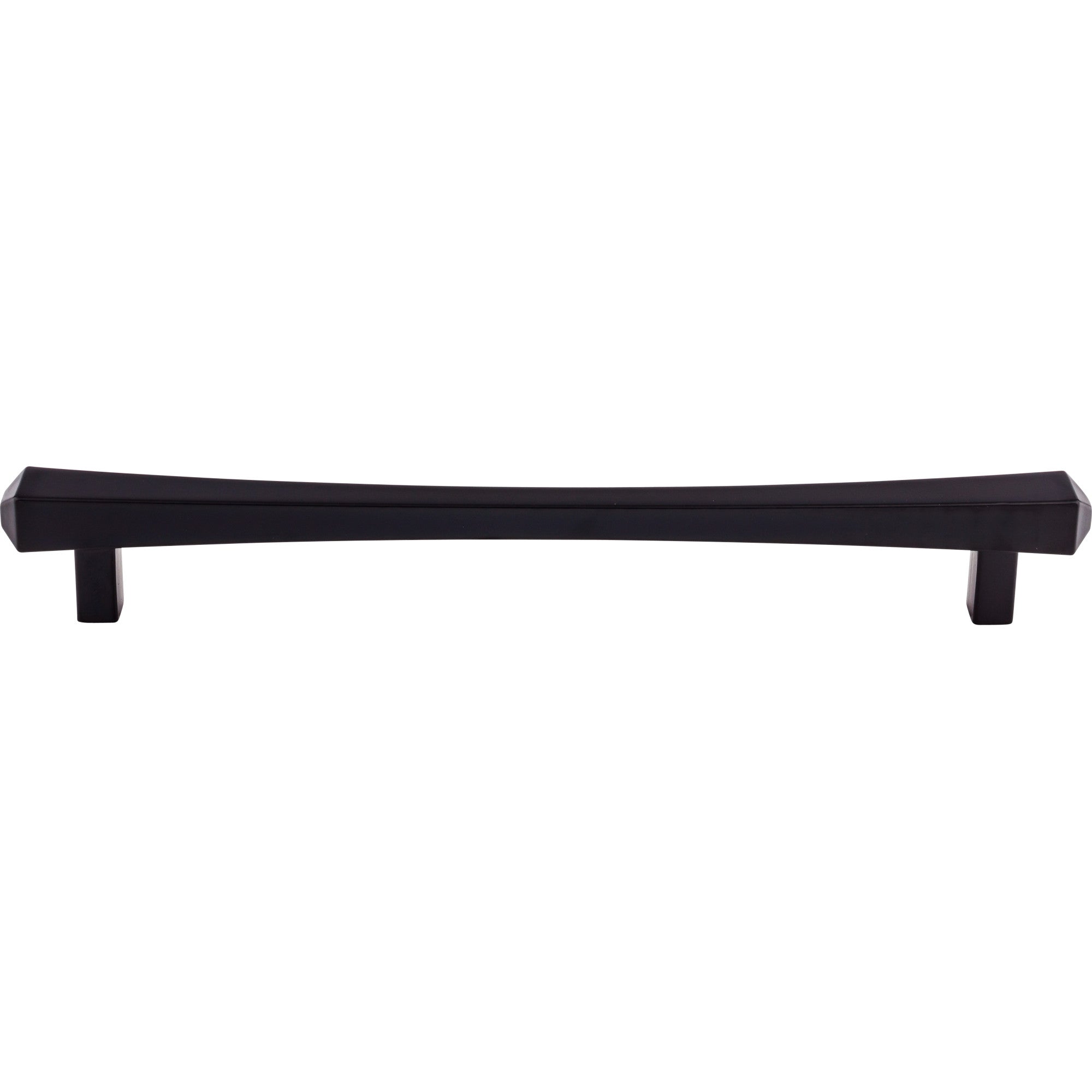 TOP KNOBS TK818BLK Juliet 12″ Center to Center Appliance Pull – Flat Black