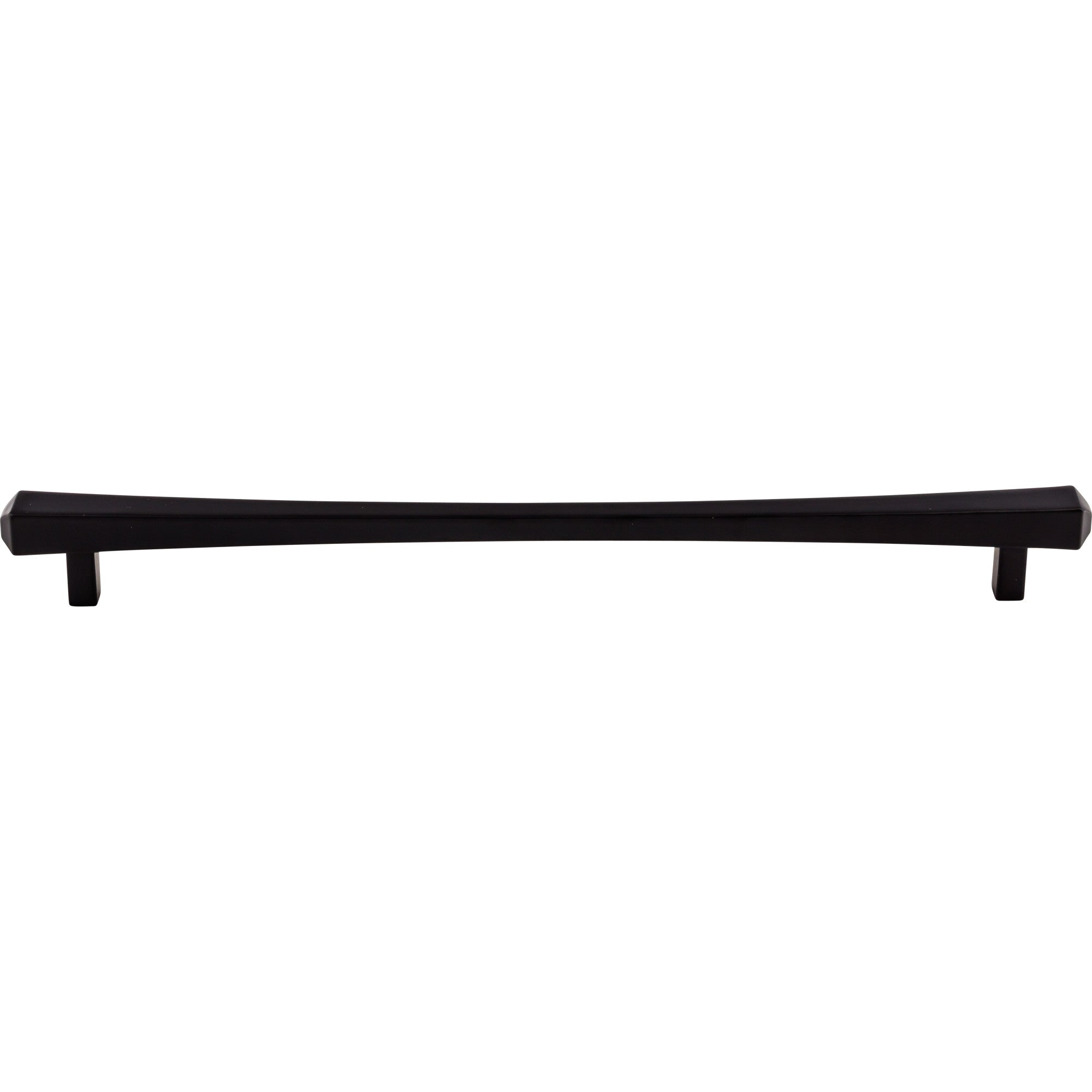 TOP KNOBS TK817BLK Juliet 12″ Center to Center Bar Pull – Flat Black