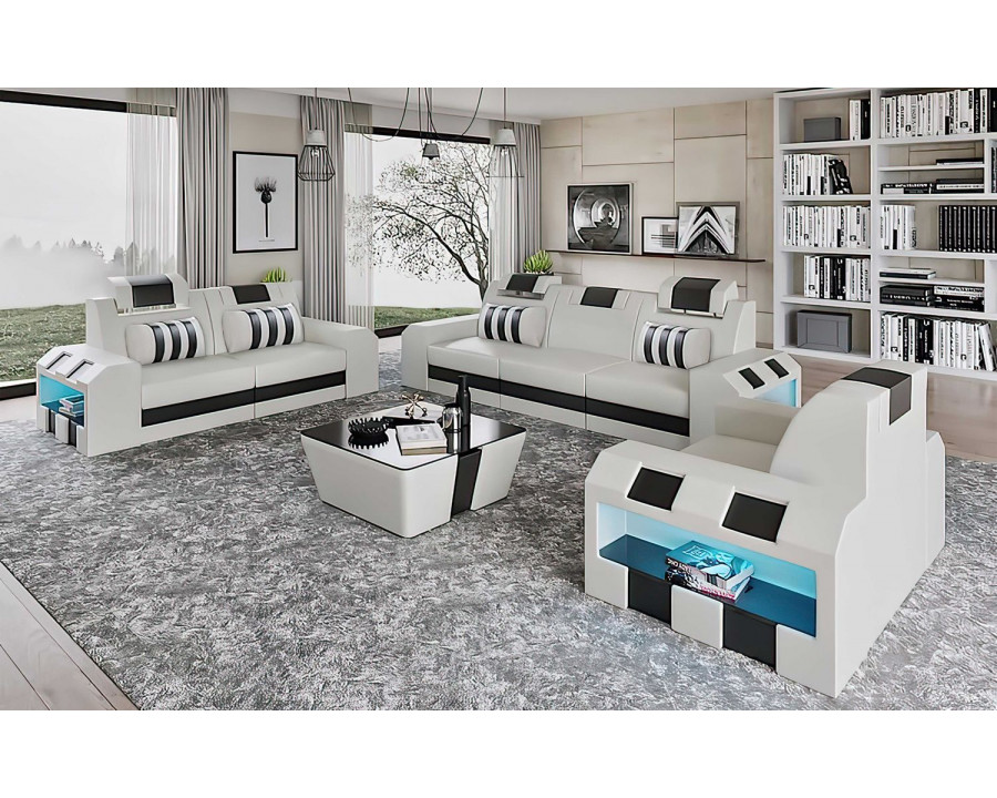 Jubilee – Cosmo Modern Sofa Set with Led