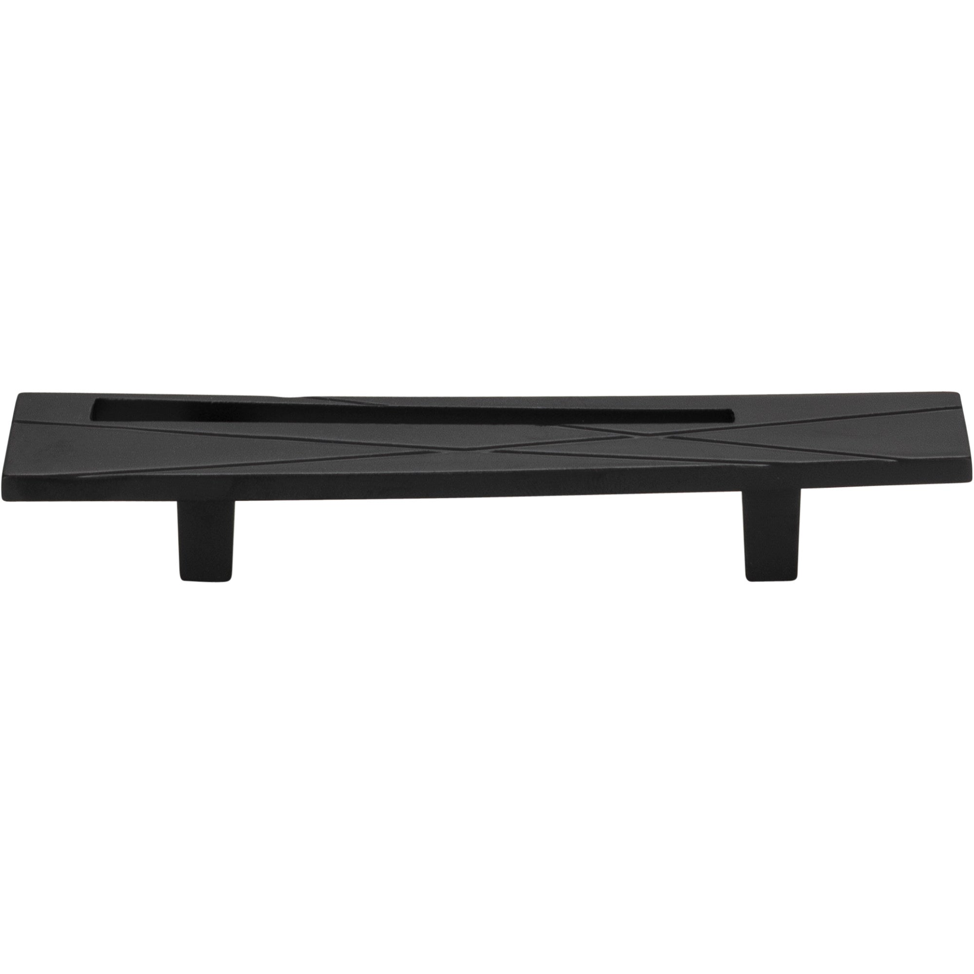 ATLAS 253L-BL Modernist Left 3″ Center to Center Bar Pull , Matte Black