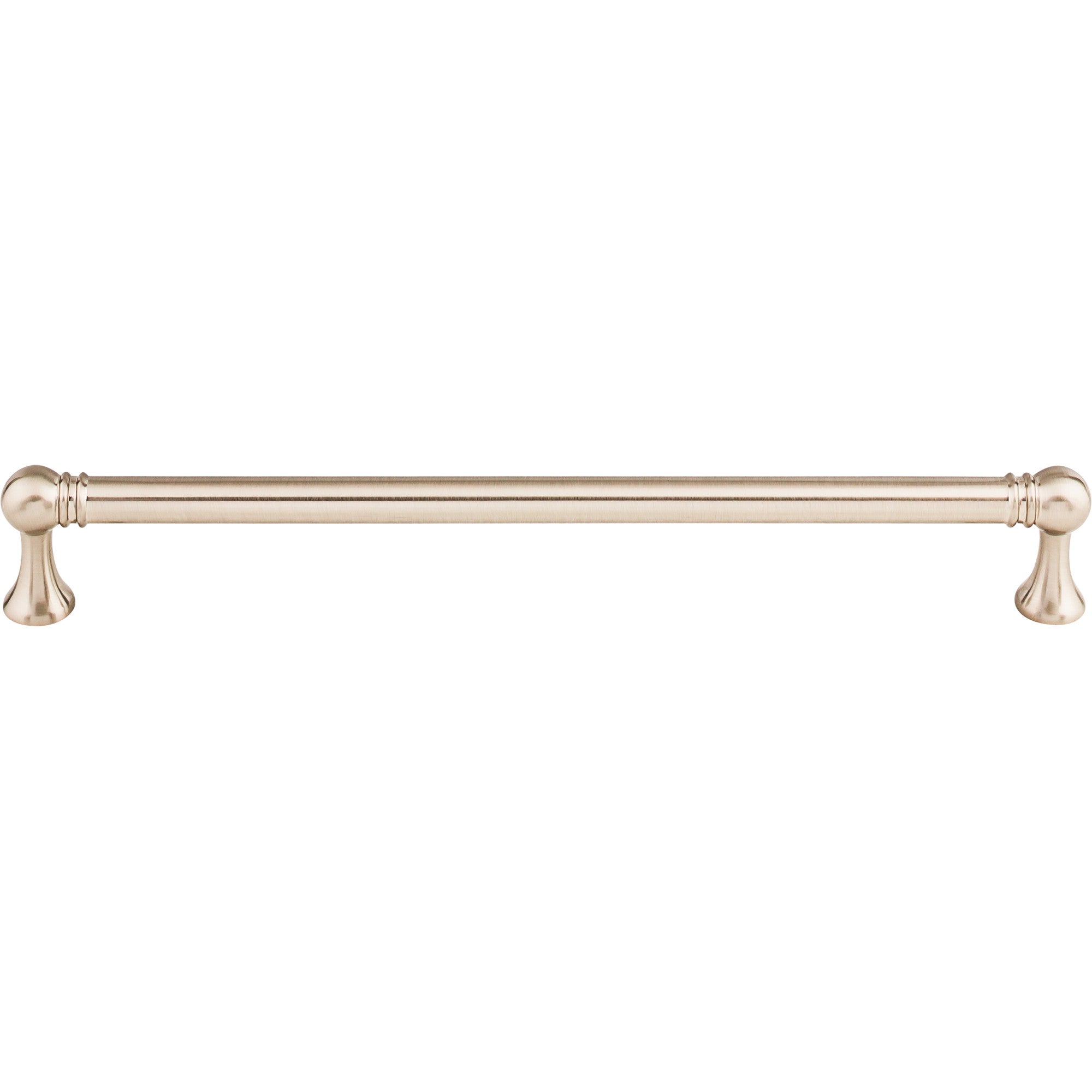 TOP KNOBS TK806BSN Kara 8 13/16″ Center to Center Bar Pull – Brushed Satin Nickel