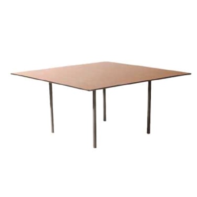 Maywood DLDEL60SQ – Deluxe Square Top Folding Table, 60 x 60 x 29 in.