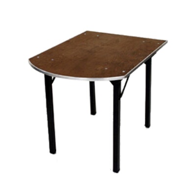 Maywood DPORIG3644PEN – Peninsula Folding Table, 44 x 36 x 30 in.