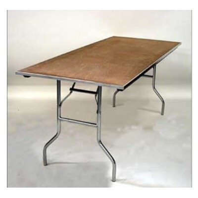 Maywood MP2472 – Rectangular Folding Table, 72 x 24 x 30 in.