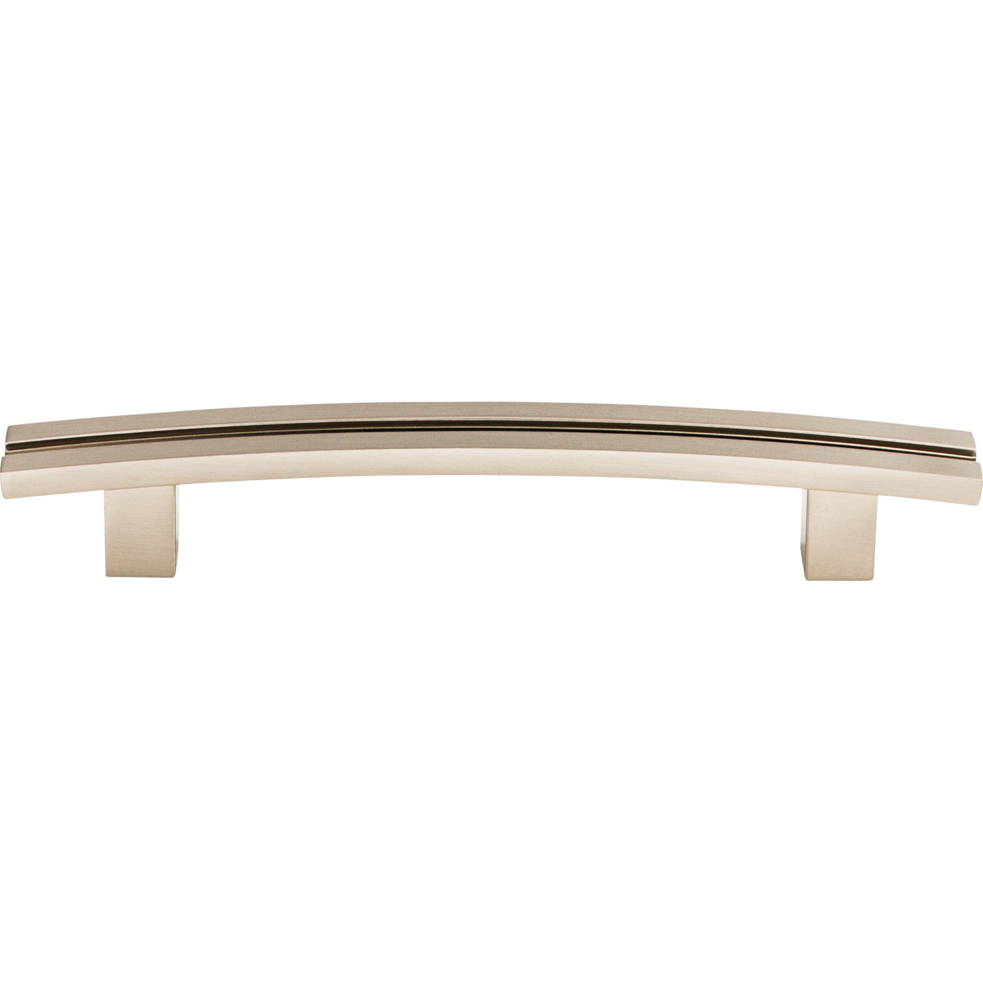 TOP KNOBS TK81BSN Inset Rail 5″ Center to Center Bar Pull – Brushed Satin Nickel