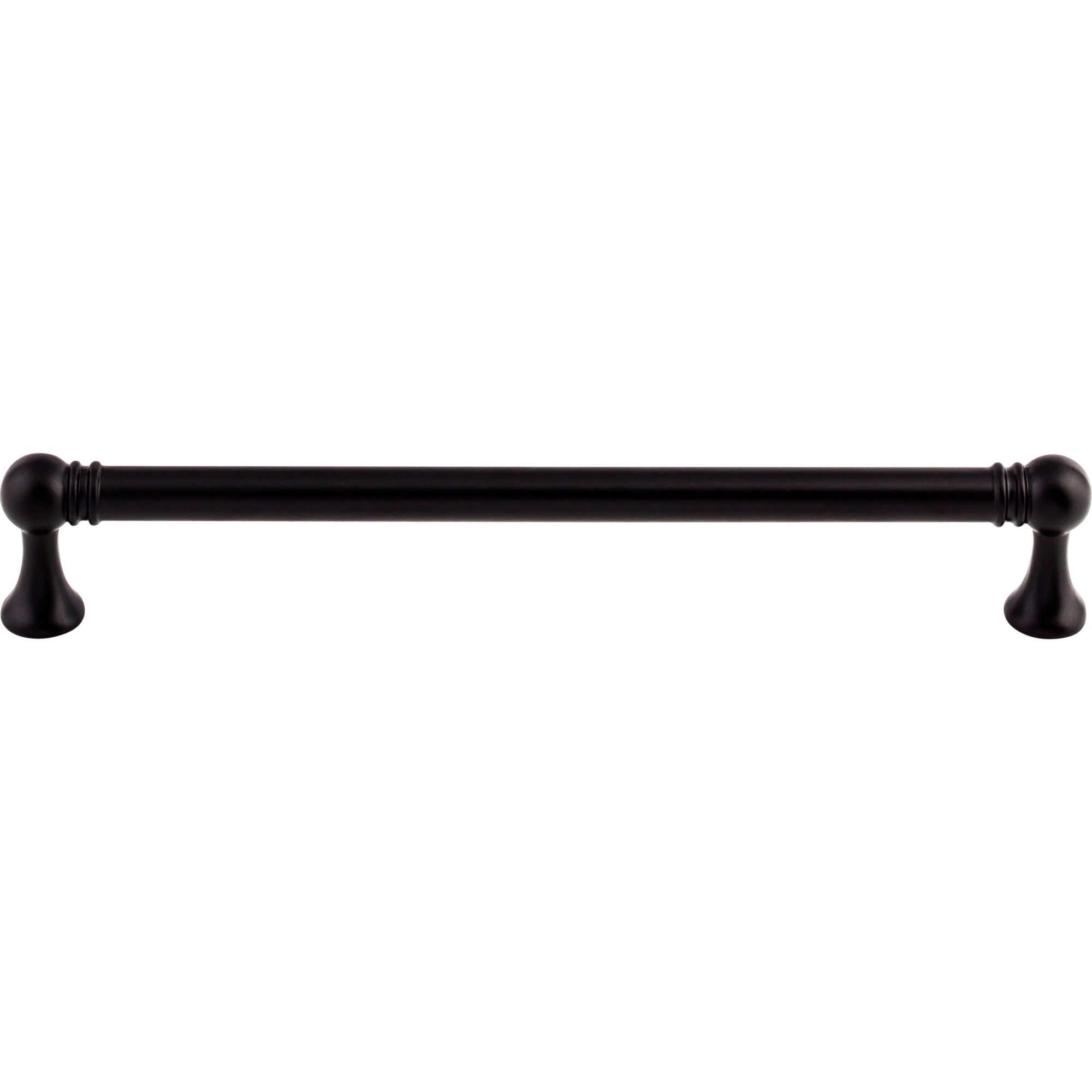 TOP KNOBS TK805BLK Kara 7 9/16″ Center to Center Bar Pull – Flat Black