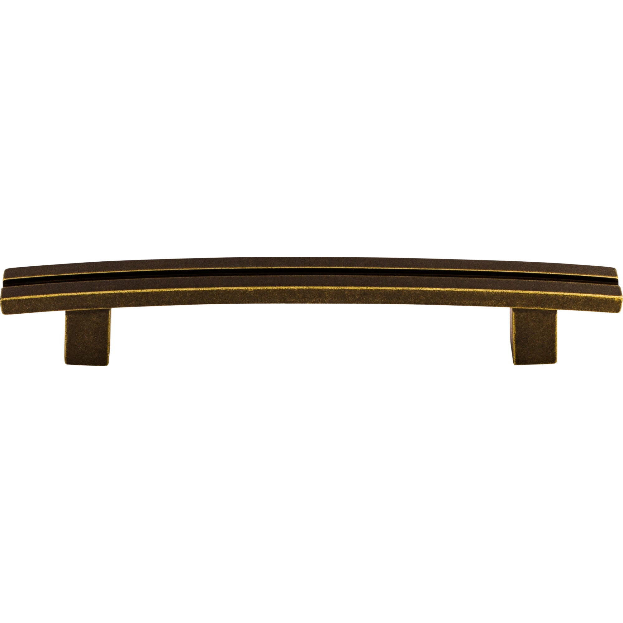 TOP KNOBS TK81GBZ Inset Rail 5″ Center to Center Bar Pull – German Bronze