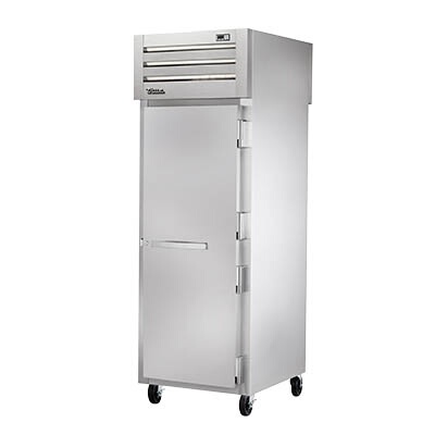 True STA1HPT-1S-1S – Heated Cabinet, pass-thru, one-section, (1) solid door front & rear