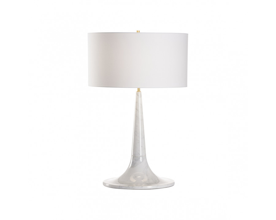 Wildwood – Tulip Table Lamp in Natural White