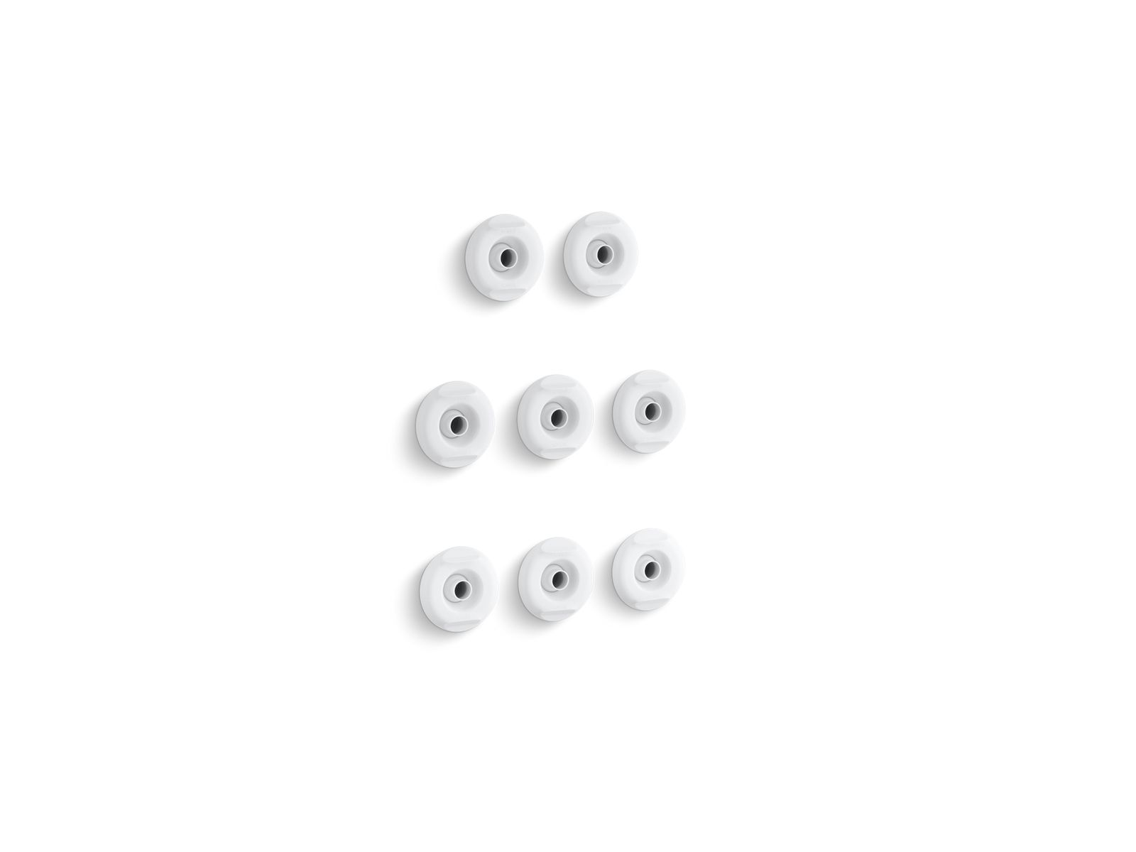 KOHLER K-9698-0 Flexjet Whirlpool Trim Kit With Eight Jets In White