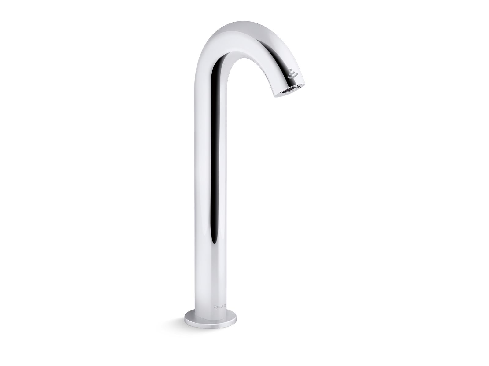 KOHLER K-103B87-SANA-CP Oblo Tall Touchless Faucet With Kinesis Sensor Technology And Temperature Mixer, Ac-Powered In Polished Chrome